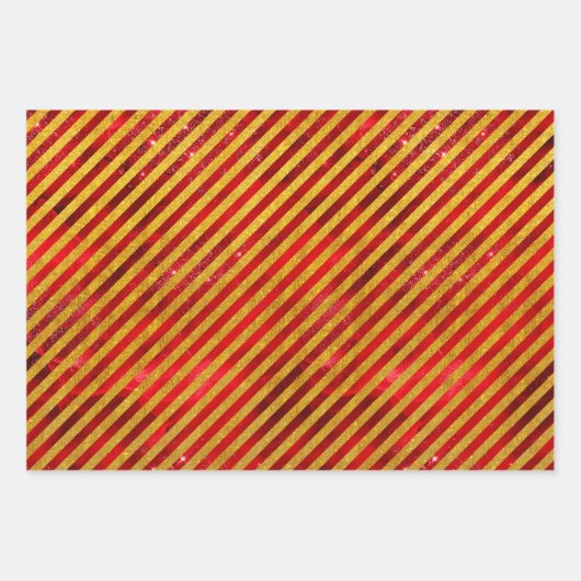 Elegant feestdagen met gouden kerstversieringen inpakpapier vel (Voorkant 2)