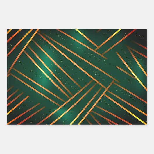 Elegant feestelijk inpakpapier vel (Voorkant 2)