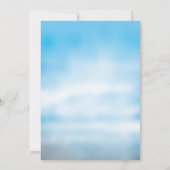 Elegant feestfeest kaart (Achterkant)