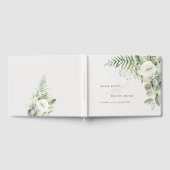 Elegant Fern Eucalyptus Greenery Gastenboek (Volledig)