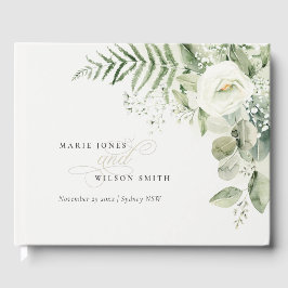 Elegant Fern Eucalyptus Greenery Gastenboek