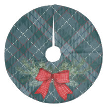 Elegant festief kersttantaarnblauw lintje