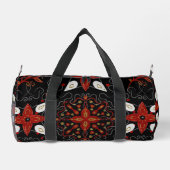 Elegant, festive feel symmetrical floral pattern plunjezak (Achterkant)