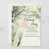 Elegant festive-kerstuitnodiging kaart (Voorkant)