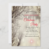 Elegant festive-kerstuitnodiging kaart (Voorkant)