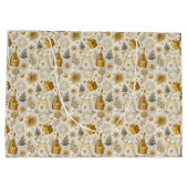 Elegant Festive New Year Lux Aesthetics Groot Cadeauzakje (Achterkant)