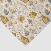 Elegant Festive New Year Lux Aesthetics Tissuepapier (Detail)