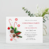 Elegant Festive Ornament kerstfeestdag Kaart (Staand voorkant)