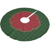 Elegant Festive Scottish Kincaid Play Tree Skirt Kerstboom Rok (Gekanteld)