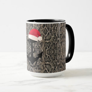 elegant festive slang skin print met ANCHOR   Mok