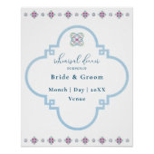 Elegant Fiesta Repetial Dinner Poster (Voorkant)