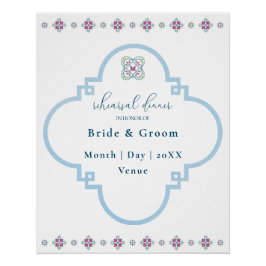 Elegant Fiesta Repetial Dinner Poster