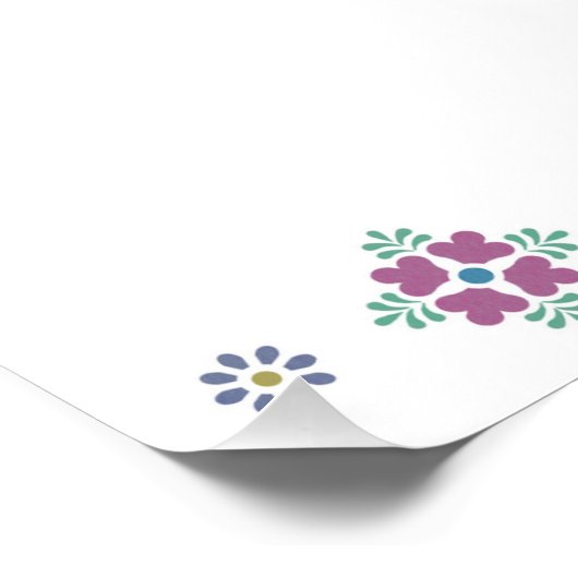 Elegant Fiesta Repetial Dinner Poster (Hoek)