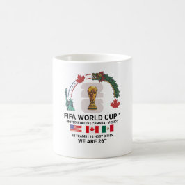 Elegant FIFA World Cup 2026 Classic 11 oz Mug Koffiemok