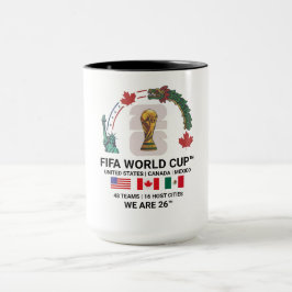Elegant FIFA World Cup 2026 Combo 15 oz Mug Mok