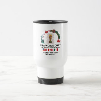 Elegant FIFA World Cup 2026 Travel/Commuter Mug Reisbeker