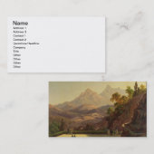 Elegant Figures die op een Terrace, Sintra, P conv Visitekaartje (Voorkant / Achterkant)