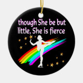 ELEGANT FIGUUR-SKAARDONTWERP KERAMISCH ORNAMENT (Voorkant)