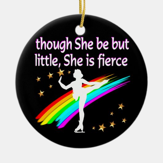 ELEGANT FIGUUR-SKAARDONTWERP KERAMISCH ORNAMENT (Voorkant)