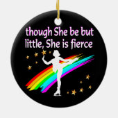 ELEGANT FIGUUR-SKAARDONTWERP KERAMISCH ORNAMENT (Achterkant)