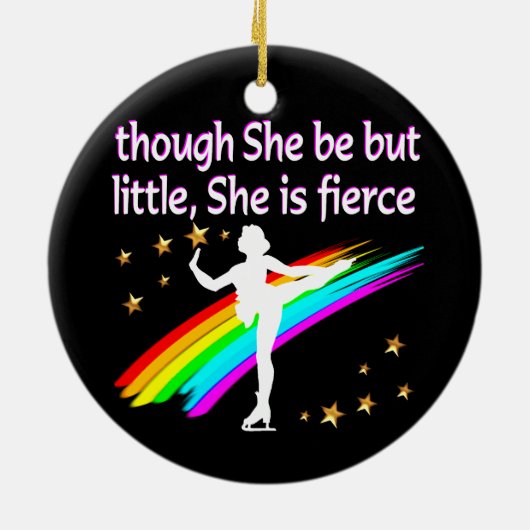 ELEGANT FIGUUR-SKAARDONTWERP KERAMISCH ORNAMENT (Achterkant)