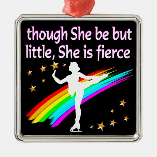 ELEGANT FIGUUR-SKAARDONTWERP METALEN ORNAMENT (Voorkant)