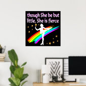 ELEGANT FIGUUR-SKAARDONTWERP POSTER (Thuiskantoor)