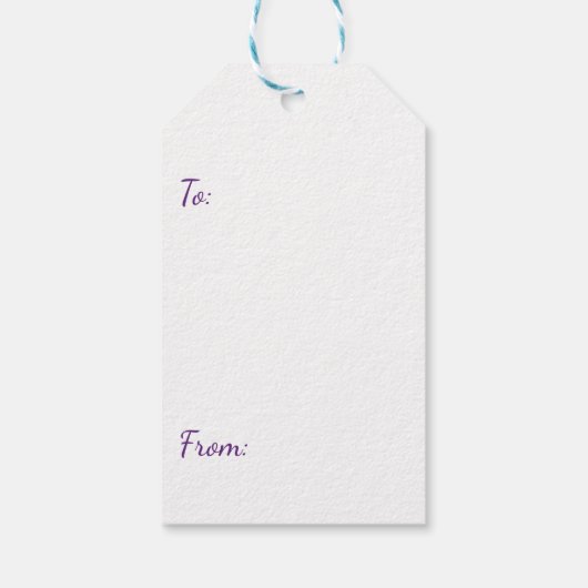 Elegant filigree angel cadeaulabel (Achterkant)