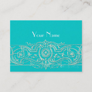 Elegant Filigree Custom Visitekaartjes