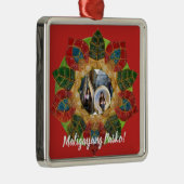 Elegant Filipino Parol Style, FilAm, Filipijnen Metalen Ornament (Rechts)