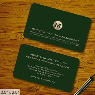 Elegant Financial Services Visitekaartje