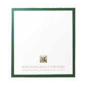 Elegant financieel Notitieblok (Voorkant)