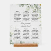 Elegant “Find Your Seat” Wedding Sign Acryl Bord (Voorkant)