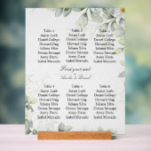 Elegant “Find Your Seat” Wedding Sign Acryl Bord (Neutraal)