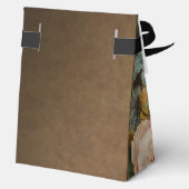 Elegant Fine Art Floral Still Life Wedding Bedankdoosjes (Achterkant)