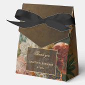 Elegant Fine Art Floral Still Life Wedding Bedankdoosjes (Voorkant)