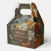 Elegant Fine Art Floral Still Life Wedding Bedankdoosjes (Voorkant)