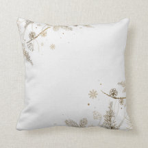 Elegant Fir Tree Branches Kerstmis | Sierkussen