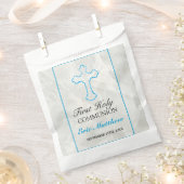 Elegant First Community Blue Cross met Marble Bedankzakje (Geknipt)