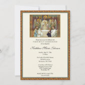 Elegant First Heilige Communauteit Boy Girl Kaart (Voorkant)