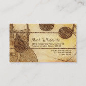 Elegant Flair Music Visitekaartje (Achterkant)