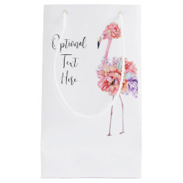 Elegant Flamingo Gift Bag Klein Cadeauzakje