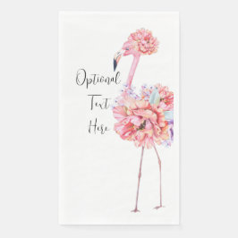 Elegant Flamingo Party Napkin Servet