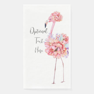 Elegant Flamingo Party Napkin Servet