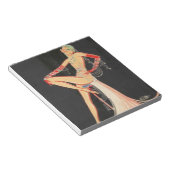 Elegant Flapper Notitieblok (Schuin)