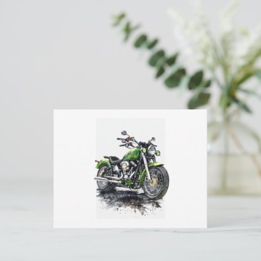  Elegant Flat Card – Personalized & Minimalist Des (Staand voorkant)