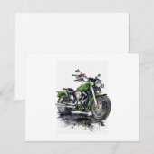 Elegant Flat Card – Personalized & Minimalist Des (Voorkant / Achterkant)