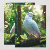 "Elegant Flat Kaart" "Classic Flat Stationery" (Voorkant / Achterkant)