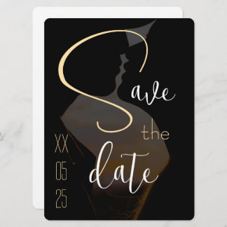 Elegant Flat Save the Date Kaart