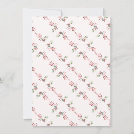 Elegant Flawless Sakura Roze Droom Vrijgezellenfee Kaart (Achterkant)